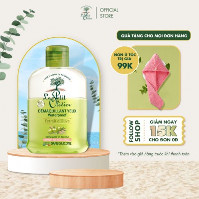 Nước tẩy trang vùng mắt chiết xuất Dầu Olive Le Petit Olivier 125ML