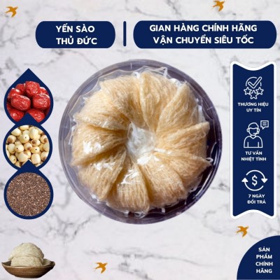 Tổ Yến Tinh Chế Sợi Loại 1 Nguyên Chất 100% - Yến Sào Thủ Đức