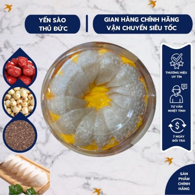 Tổ Yến Rút Lông Định Hinh Xuất Khẩu Nguyên Chất 100% - Yến Sào Thủ Đức 100GRAM