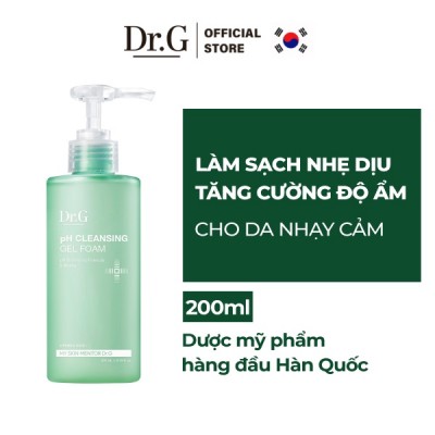 Dr.G Gel rửa mặt PH Cleansing Gel Foam 200ml