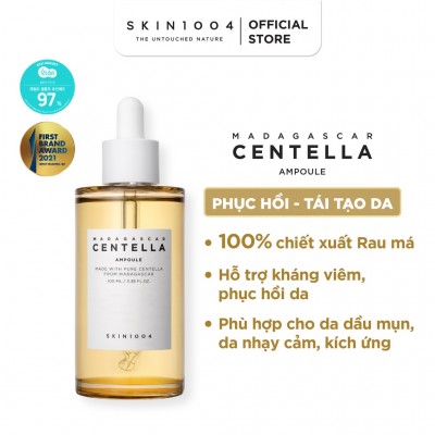 Tinh chất rau má cho da nhạy cảm Skin1004 Madagascar Centella Ampoule 100ml