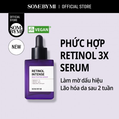 Tinh Chất RETINOL Ngăn lão hóa với Collagen và Peptides Some By Mi Retinol Intense Reactivating Serum 30ml
