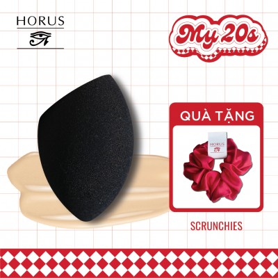 Mút Trang Điểm Màu Đen Horus 3D Beauty Sponge