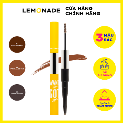Chì kẻ mày 2 đầu Lemonade Want It Got It Dual Eyebrow 2.75g
